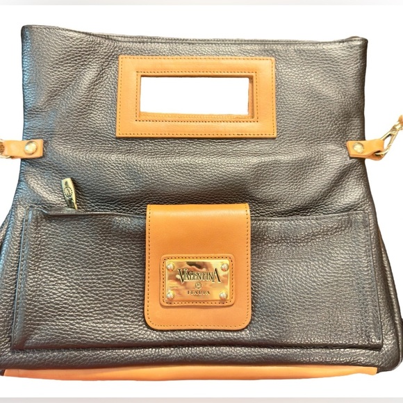 Valentina | Convertible Calfskin Crossbody Clutch Bag - Picture 4 of 11